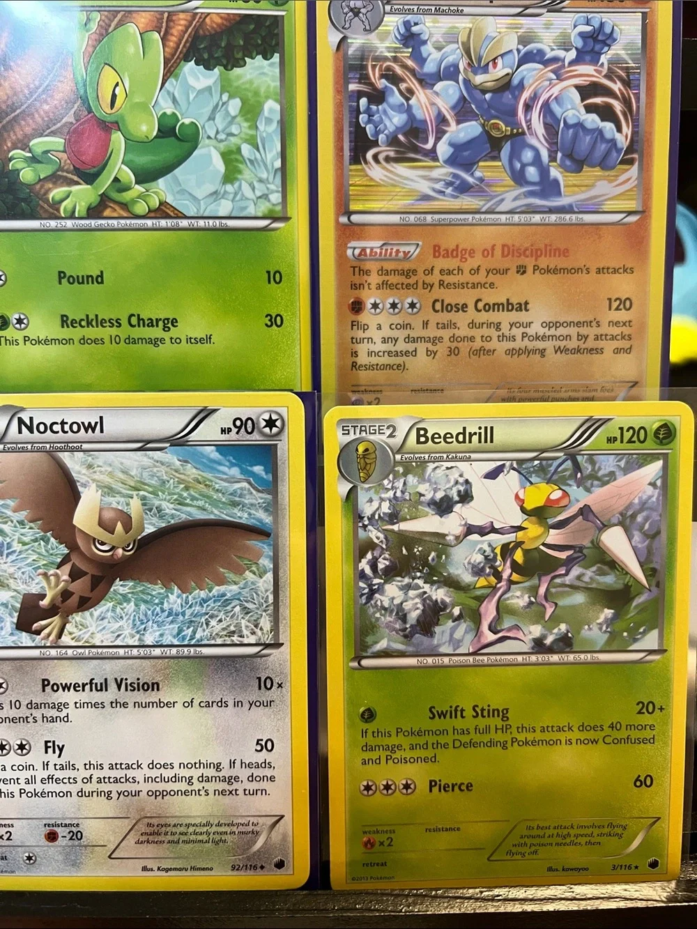 💥12-Card Lot Pokemon TCG trading. All from 2013 Officially Vintage